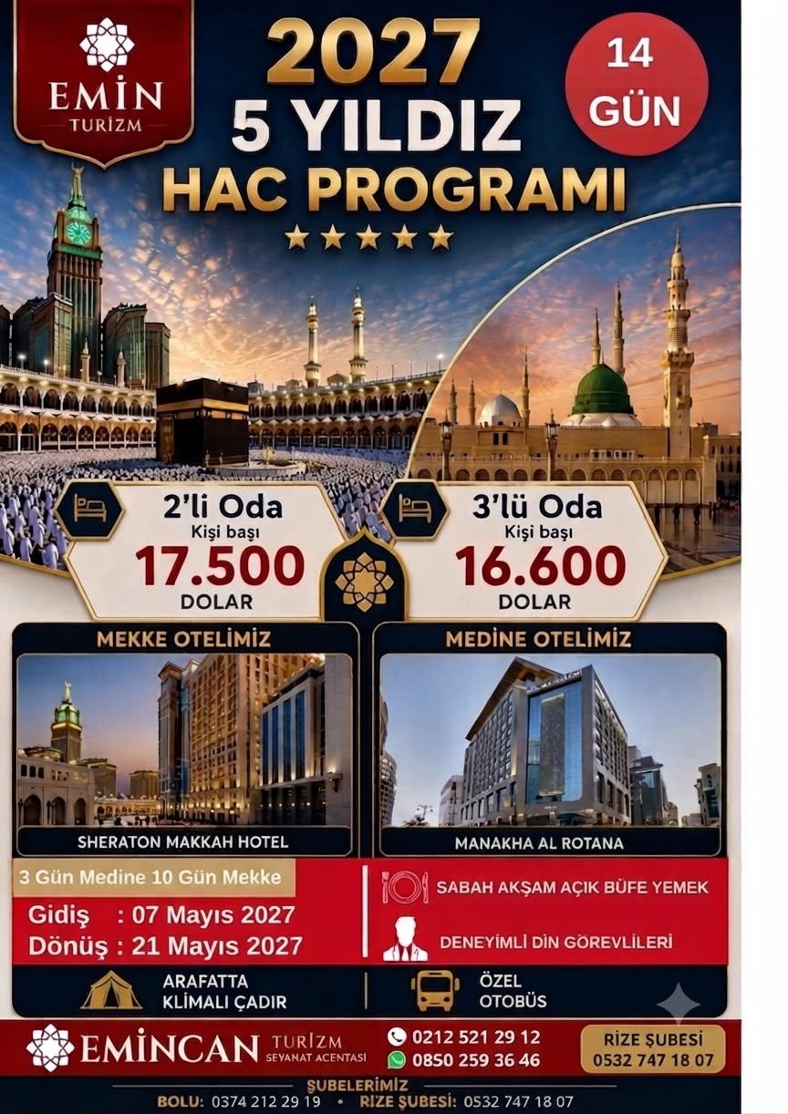 2027 Otel Tipi Hac 